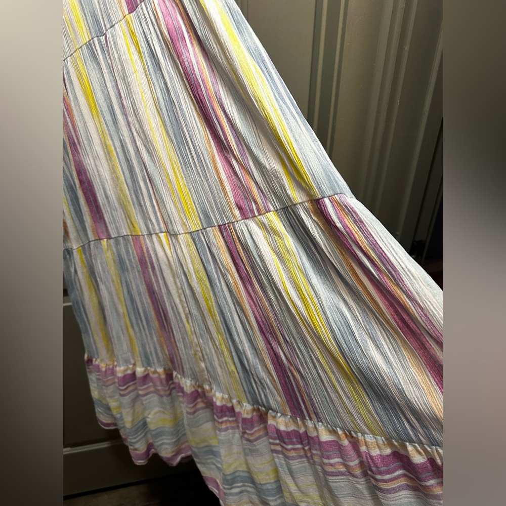 Lauren Conrad Size S Pastel Maxi Dress EUC - Picture 6 of 9